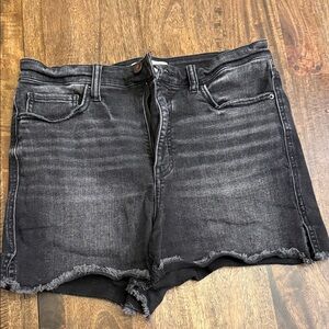 BKE Charcoal Jean Shorts